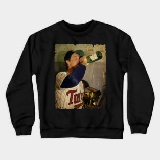 Frank J. Viola, Jr. in Minnesota Twins Crewneck Sweatshirt